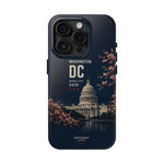 Washington DC 2026 World Cup Tough Phone Case — US Capitol Cherry Blossom Protective Cover