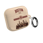 Boston Skyline AirPod Case — Vintage Cityscape Earbud Cover (2026)
