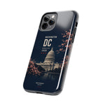 Washington DC 2026 World Cup Tough Phone Case — US Capitol Cherry Blossom Protective Cover