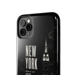 New York 2026 Tough Phone Case — Black Cityscape Protective Cover