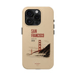San Francisco Golden Gate Tough Phone Case – 2026 World Cup Retro Travel Design