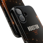 Houston Skyline Tough Phone Case — World Cup 2026 Night Cityscape