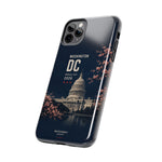 Washington DC 2026 World Cup Tough Phone Case — US Capitol Cherry Blossom Protective Cover