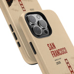 San Francisco Golden Gate Tough Phone Case – 2026 World Cup Retro Travel Design