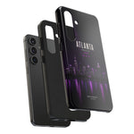 Atlanta Skyline Tough Phone Case — World Cup 2026 Purple Cityscape