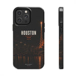 Houston Skyline Tough Phone Case — World Cup 2026 Night Cityscape
