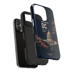 Washington DC 2026 World Cup Tough Phone Case — US Capitol Cherry Blossom Protective Cover