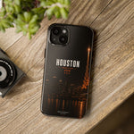 Houston Skyline Tough Phone Case — World Cup 2026 Night Cityscape
