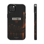 Houston Skyline Tough Phone Case — World Cup 2026 Night Cityscape