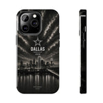 Dallas World Cup 2026 Tough Phone Case – Black City Skyline with Star Logo