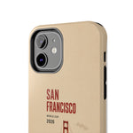 San Francisco Golden Gate Tough Phone Case – 2026 World Cup Retro Travel Design