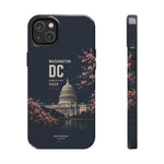 Washington DC 2026 World Cup Tough Phone Case — US Capitol Cherry Blossom Protective Cover