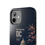 Washington DC 2026 World Cup Tough Phone Case — US Capitol Cherry Blossom Protective Cover
