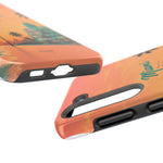 Miami Sunset Tough Phone Case — Retro Palm Beach Phone Cover (Includes “Miami 2026” Text)