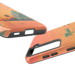 Miami Sunset Tough Phone Case — Retro Palm Beach Phone Cover (Includes “Miami 2026” Text)