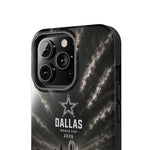 Dallas World Cup 2026 Tough Phone Case – Black City Skyline with Star Logo