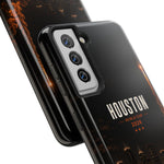 Houston Skyline Tough Phone Case — World Cup 2026 Night Cityscape