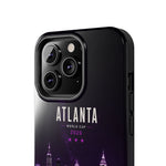 Atlanta Skyline Tough Phone Case — World Cup 2026 Purple Cityscape