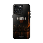 Houston Skyline Tough Phone Case — World Cup 2026 Night Cityscape