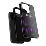 Atlanta Skyline Tough Phone Case — World Cup 2026 Purple Cityscape
