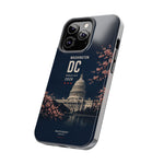 Washington DC 2026 World Cup Tough Phone Case — US Capitol Cherry Blossom Protective Cover