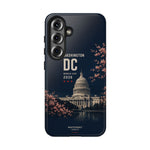 Washington DC 2026 World Cup Tough Phone Case — US Capitol Cherry Blossom Protective Cover