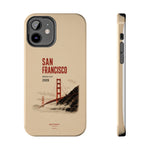 San Francisco Golden Gate Tough Phone Case – 2026 World Cup Retro Travel Design