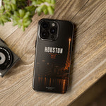 Houston Skyline Tough Phone Case — World Cup 2026 Night Cityscape