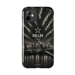 Dallas World Cup 2026 Tough Phone Case – Black City Skyline with Star Logo