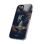 Washington DC 2026 World Cup Tough Phone Case — US Capitol Cherry Blossom Protective Cover