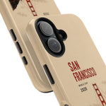 San Francisco Golden Gate Tough Phone Case – 2026 World Cup Retro Travel Design