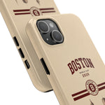 Boston Skyline Tough Phone Case — Vintage Cityscape, 'Boston 2026' Protective Phone Cover