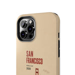 San Francisco Golden Gate Tough Phone Case – 2026 World Cup Retro Travel Design