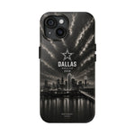 Dallas World Cup 2026 Tough Phone Case – Black City Skyline with Star Logo