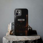 Houston Skyline Tough Phone Case — World Cup 2026 Night Cityscape