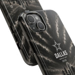 Dallas World Cup 2026 Tough Phone Case – Black City Skyline with Star Logo
