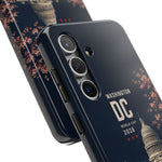 Washington DC 2026 World Cup Tough Phone Case — US Capitol Cherry Blossom Protective Cover