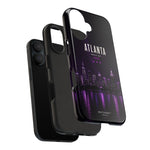 Atlanta Skyline Tough Phone Case — World Cup 2026 Purple Cityscape