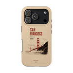 San Francisco Golden Gate Tough Phone Case – 2026 World Cup Retro Travel Design