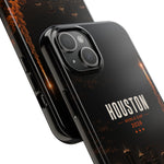 Houston Skyline Tough Phone Case — World Cup 2026 Night Cityscape