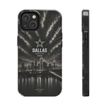 Dallas World Cup 2026 Tough Phone Case – Black City Skyline with Star Logo