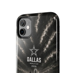 Dallas World Cup 2026 Tough Phone Case – Black City Skyline with Star Logo
