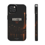 Houston Skyline Tough Phone Case — World Cup 2026 Night Cityscape