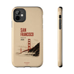 San Francisco Golden Gate Tough Phone Case – 2026 World Cup Retro Travel Design