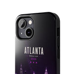 Atlanta Skyline Tough Phone Case — World Cup 2026 Purple Cityscape