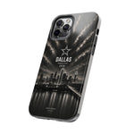 Dallas World Cup 2026 Tough Phone Case – Black City Skyline with Star Logo