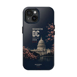 Washington DC 2026 World Cup Tough Phone Case — US Capitol Cherry Blossom Protective Cover