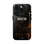 Houston Skyline Tough Phone Case — World Cup 2026 Night Cityscape