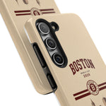 Boston Skyline Tough Phone Case — Vintage Cityscape, 'Boston 2026' Protective Phone Cover