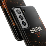 Houston Skyline Tough Phone Case — World Cup 2026 Night Cityscape